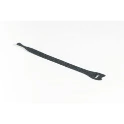 Lot De 10 Colliers Textiles Ré-ouvrables Auto-agrippant Velcro® Noir 200x12.5mm - HellermannTyton