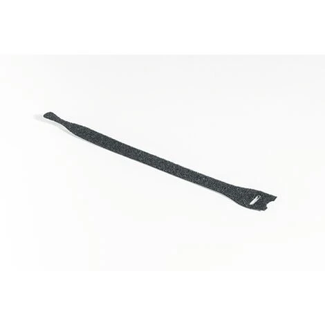 Lot De 10 Colliers Textiles Ré-ouvrables Auto-agrippant Velcro® Noir 200x12.5mm - HellermannTyton 1 Lot De 10 Colliers Textiles Ré-ouvrables Auto-agrippant Velcro® Noir 200x12.5mm - HellermannTyton
