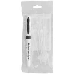 Lot De 10 étiquettes D'identification 100x2,3mm Avec Colliers Un Stylo Indélébile Inclus+ - HellermannTyton -Goobayd Magasin 77173347 3