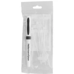 Lot De 10 étiquettes D'identification 100x2,3mm Avec Colliers Un Stylo Indélébile Inclus+ - HellermannTyton -Goobayd Magasin 77173347 4