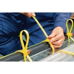 5 Colliers De Serrage Réouvrable 750 X 13 Mm Jaune SpeedyTie - RTT750 - HellermannTyton 8 5 Colliers De Serrage Réouvrable 750 X 13 Mm Jaune SpeedyTie - RTT750 - HellermannTyton -Goobayd Magasin 77173353 4