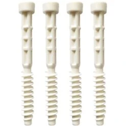 VIS POUR COFFRET DEBFLEX L71 BLANC LOT DE 4