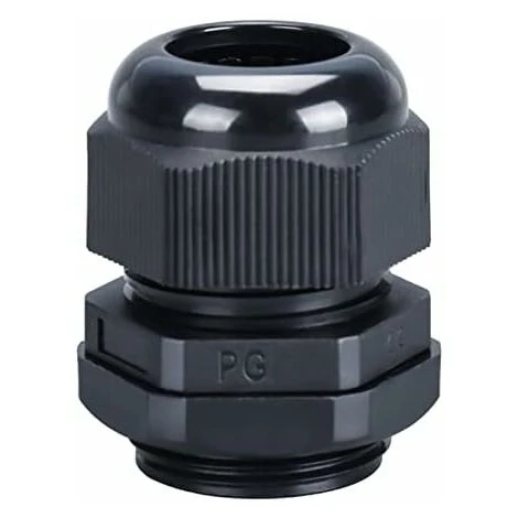 SVKBJROY 25 Pièces PG19 Nylon Presse-étoupe Conduit Electrique Fil Étanche Compression Connecteur Avec Contre-écrou / Rondelle (Noire) 1 SVKBJROY 25 Pièces PG19 Nylon Presse-étoupe Conduit Electrique Fil Étanche Compression Connecteur Avec Contre-écrou / Rondelle (Noire)