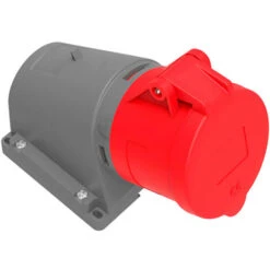 Prise Murale Cetac 3 Pôles + Neutre + Terre 16a (rétracté) Solera 932152b