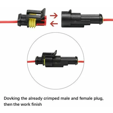 Lot De 352 Connecteurs électriques étanches Pour Voiture, 1, 2, 3 Ou 4 Broches, Assortiment De Bornes Pour Moto, Voiture, Scooter, Camion, Bateau,Superma 3 Lot De 352 Connecteurs électriques étanches Pour Voiture, 1, 2, 3 Ou 4 Broches, Assortiment De Bornes Pour Moto, Voiture, Scooter, Camion, Bateau,Superma – Image 3