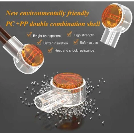 300pcs Scotchlok UY Connecteur Etanche,Connecteurs De CaBle Remplis Des RéSines Colliers De Connexion Pour Jardin & ExtéRieur La Tondeuse à Gazon Robotique 3 300pcs Scotchlok UY Connecteur Etanche,Connecteurs De CaBle Remplis Des RéSines Colliers De Connexion Pour Jardin & ExtéRieur La Tondeuse à Gazon Robotique – Image 3