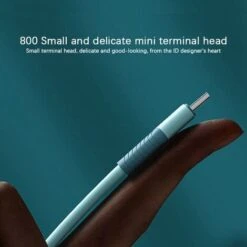 Câble De DonnéEs -B, Câble De DonnéEs En Silicone Liquide à Noyau De Cuivre Pur OxygèNe Avec LumièRe Pour Android (2M, Vert) -Goobayd Magasin 97353057 5