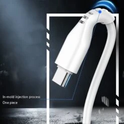 Câbles De DonnéEs à Charge 5A, Câbles De DonnéEs Android Et Type C, Pour Une Charge De La Plupart Des TéLéPhones Mobiles -Goobayd Magasin 97353125 4