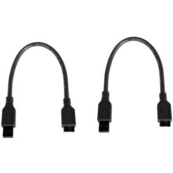 Câble De DonnéEs -B, USB 3.0 Type Un Câble Mâle Vers -B Convient Aux TéLéPhones, Appareils Photo, Disques Durs (0,3 Mètre, Noir)