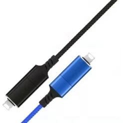 Interface OTG Multifonction De Type C Câble De DonnéEs De Portable à Chargement Interface PD Câble De DonnéEs 3 En 1 Noir -Goobayd Magasin 97358420 2