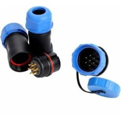 Connecteur à L'Aviation Étanche Câble, Connecteur à L'Aviation Prise SP21 IP68 2/3/4/5/7/ 12pin (7 PIN) -Goobayd Magasin 98441654 5