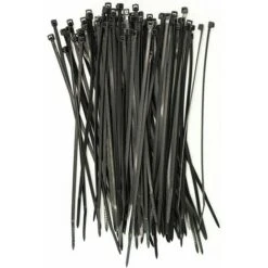 LECHUANG 300 Pièces Colliers De Serrage 200 Mm X 3 Mm, Colliers De Serrage Professionnels, Colliers De Serrage En Nylon, Colliers De Serrage 200 Mm, Noir, Lot De 100 Pièces 100 Pièces Colliers De Ser -Goobayd Magasin 98738896 5